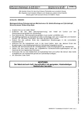 Download PDF instructions #WM0019